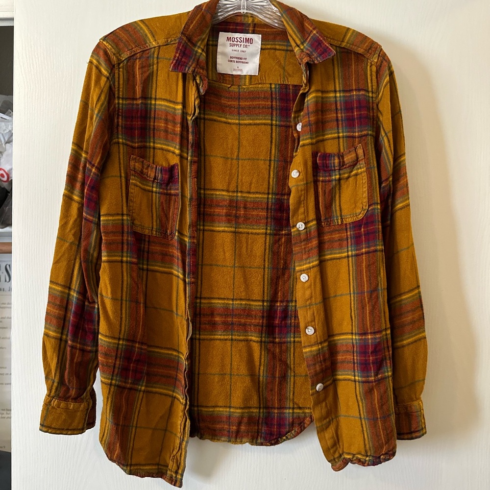 Mossimo Women’s Boyfriend Fit Flannel